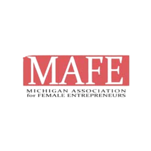 MAFE logo, Michingan Association for Female Entrepreneurs